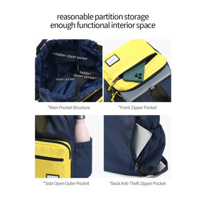Рюкзак Tigernu T-S8511 14" Blue with Yellow (T-S8511BlueY) Рюкзак Tigernu T-S8511 14" Blue with Yellow (T-S8511BlueY)