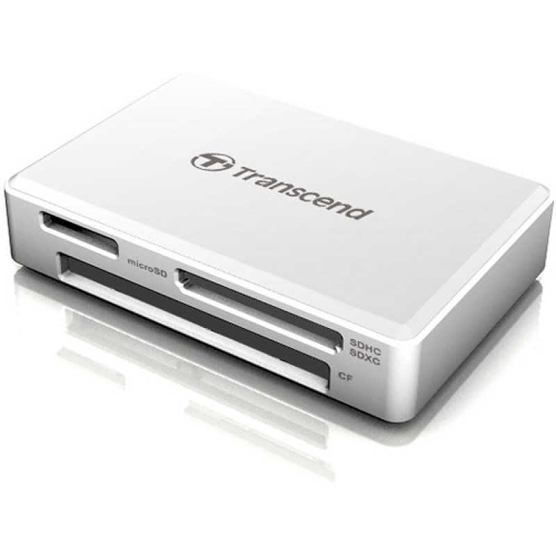 USB3.1 Transcend F8W2 (UHS-II) White (TS-RDF8W2)
