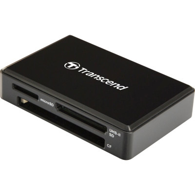 Картрідер USB3.1 Transcend F9K2 (UHS-II) Black (TS-RDF9K2)