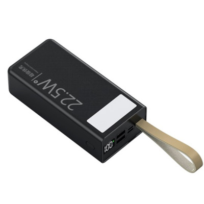 Зовнішній акумулятор WUW "TUGII-Y54 （PD22.5W quick charge) 40000mAh Black (TUGII-Y54)