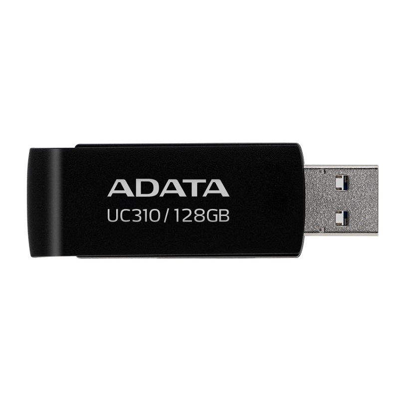 Флеш-накопичувач ADATA USB 3.2 UC310 128Gb Black (UC310-128G-RBK)