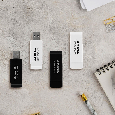 Флеш-накопичувач ADATA USB 3.2 UC310 256Gb Black (UC310-256G-RBK)