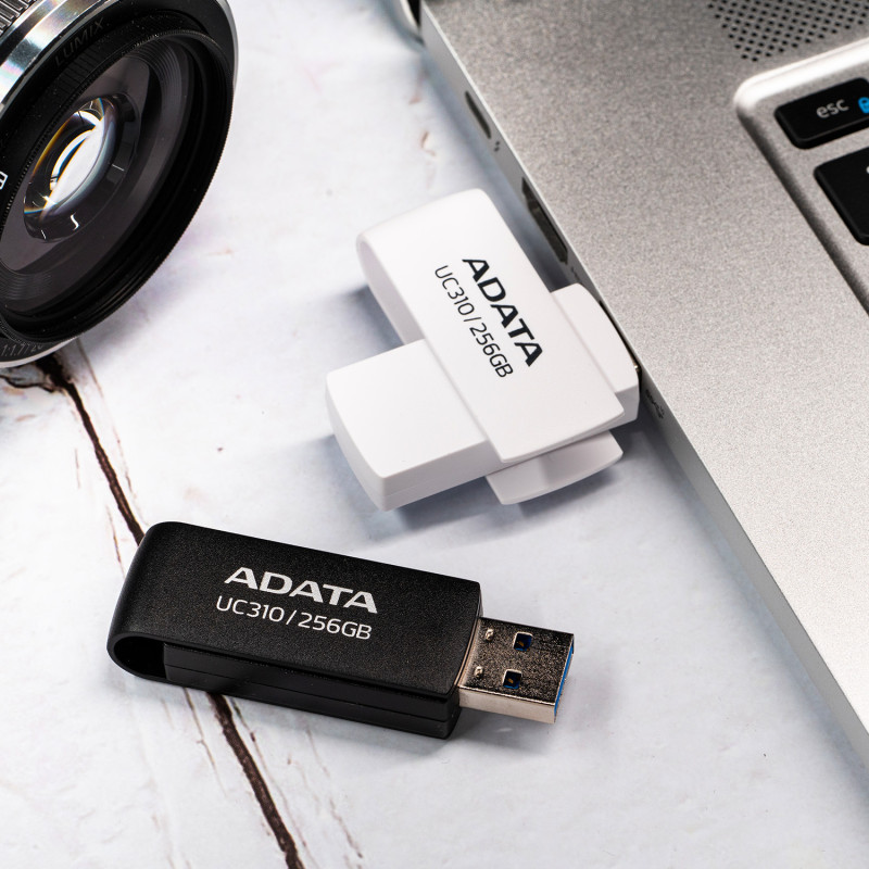 Флеш-накопичувач ADATA USB 3.2 UC310 256Gb Black (UC310-256G-RBK)