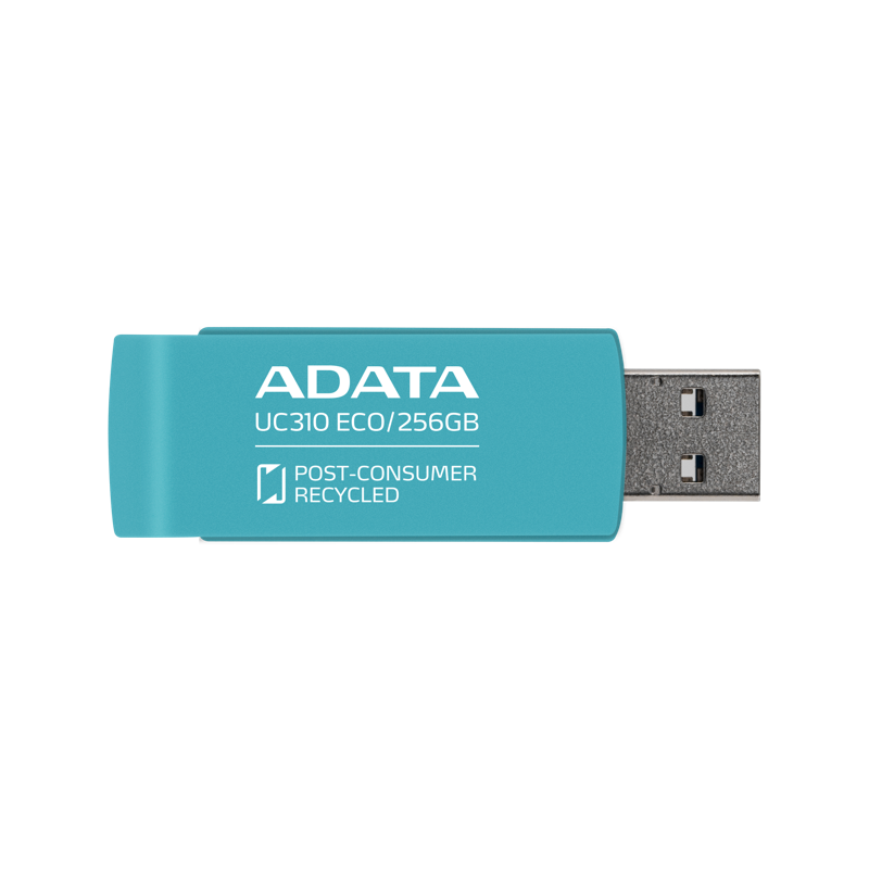 Флеш-накопичувач ADATA USB 3.2 UC310 Eco 256Gb Green (UC310E-256G-RGN)