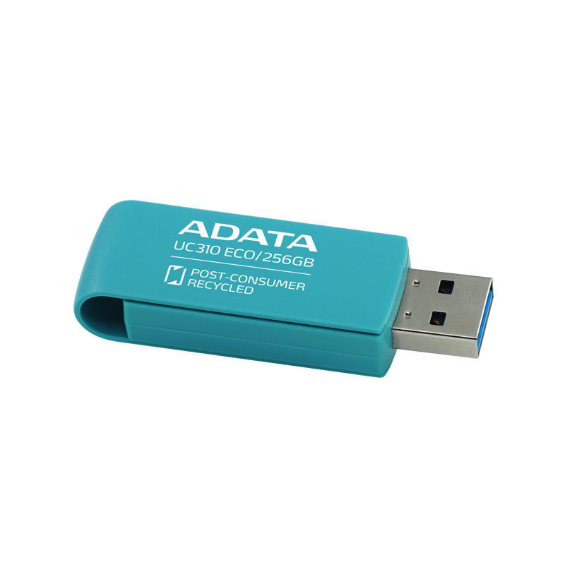 Флеш-накопичувач ADATA USB 3.2 UC310 Eco 256Gb Green (UC310E-256G-RGN)