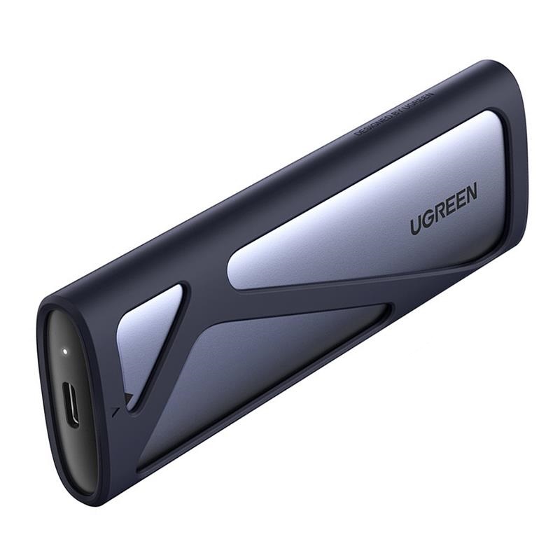 Зовнішня кишеня для накопичувача UGREEN USB-C Female to M.2 M-Key 10G Enclosure C TO C Cable 50cm (UGR-10902)