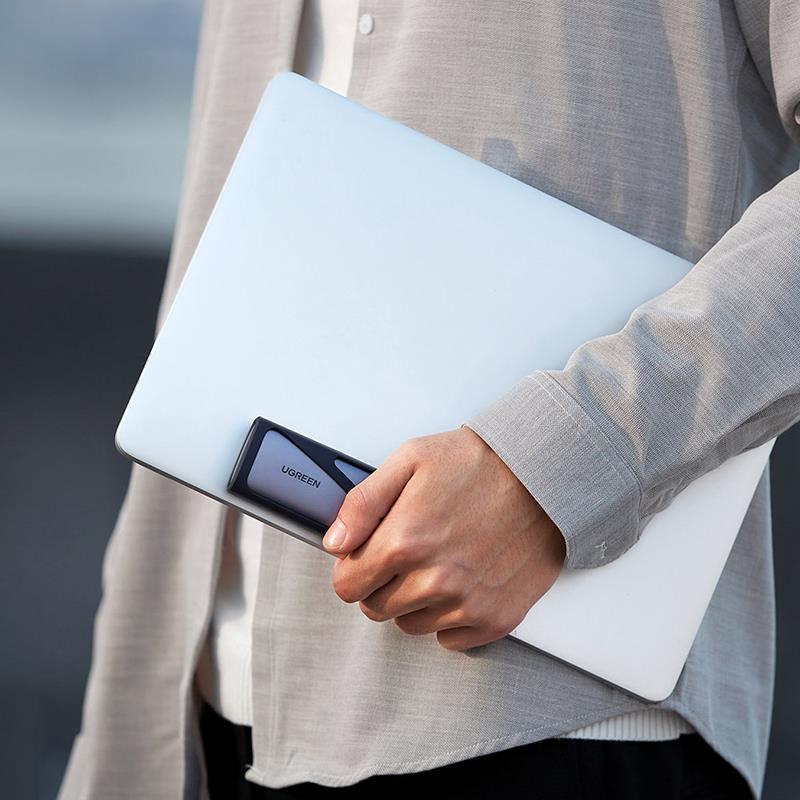 Зовнішня кишеня для накопичувача UGREEN USB-C Female to M.2 M-Key 10G Enclosure C TO C Cable 50cm (UGR-10902)