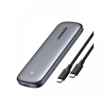Зовнішня кишеня для накопичувача UGREEN USB-C Female to M.2 M-Key 10G Enclosure C TO C Cable 50cm (UGR-10902)
