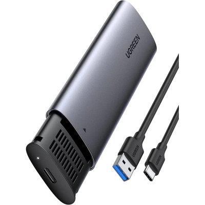 Зовнішня кишеня для накопичувача UGREEN USB-C to M.2 NGFF 5G Enclosure A TO C Cable 50cm (UGR-10903)