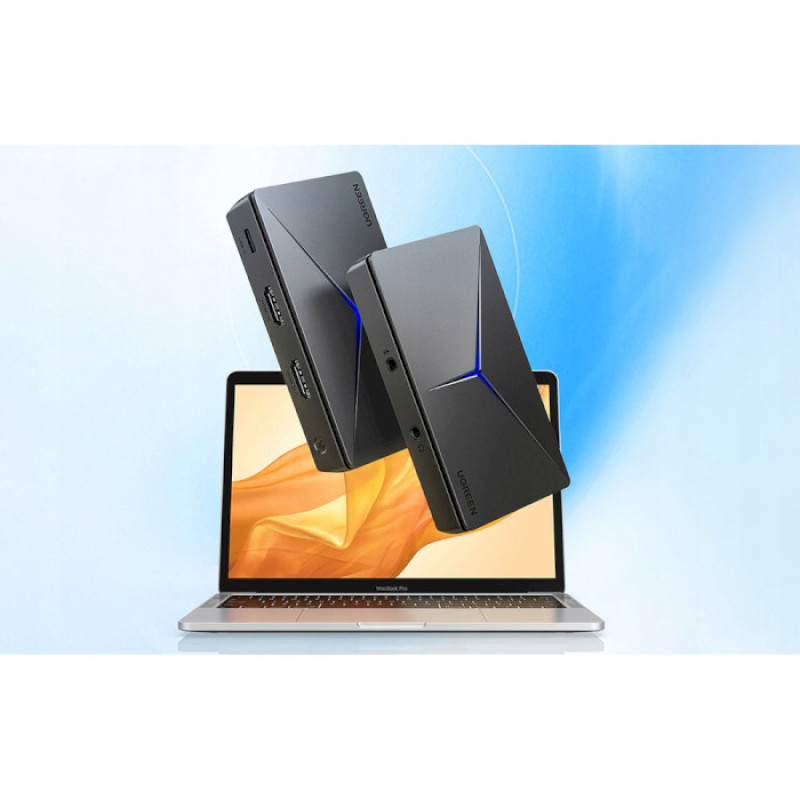 Карта відеоохоплення UGREEN CM410 Audio Video Capture Card Mic+Headphone 1080P HDMI(UGR-10936) (UGR-10936)