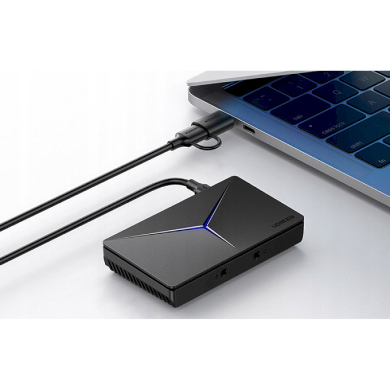 Карта відеоохоплення UGREEN CM410 Audio Video Capture Card Mic+Headphone 1080P HDMI(UGR-10936) (UGR-10936)