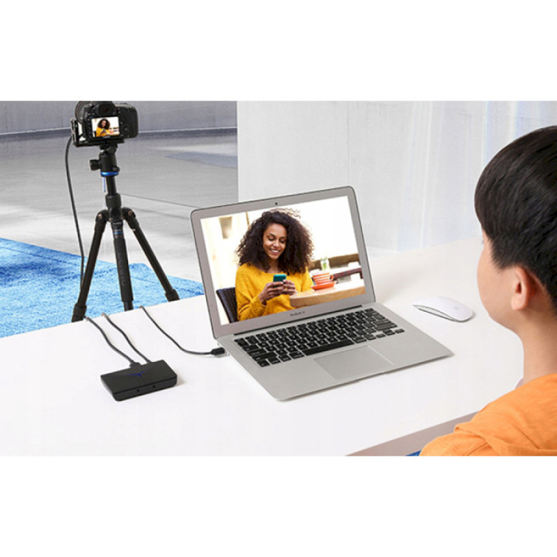 Карта відеоохоплення UGREEN CM410 Audio Video Capture Card Mic+Headphone 1080P HDMI(UGR-10936) (UGR-10936)