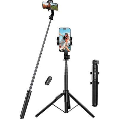 Селфі-трипод UGREEN LP586 Selfie Stick Tripod with Bluetooth Remote(UGR-15062) (UGR-15062)
