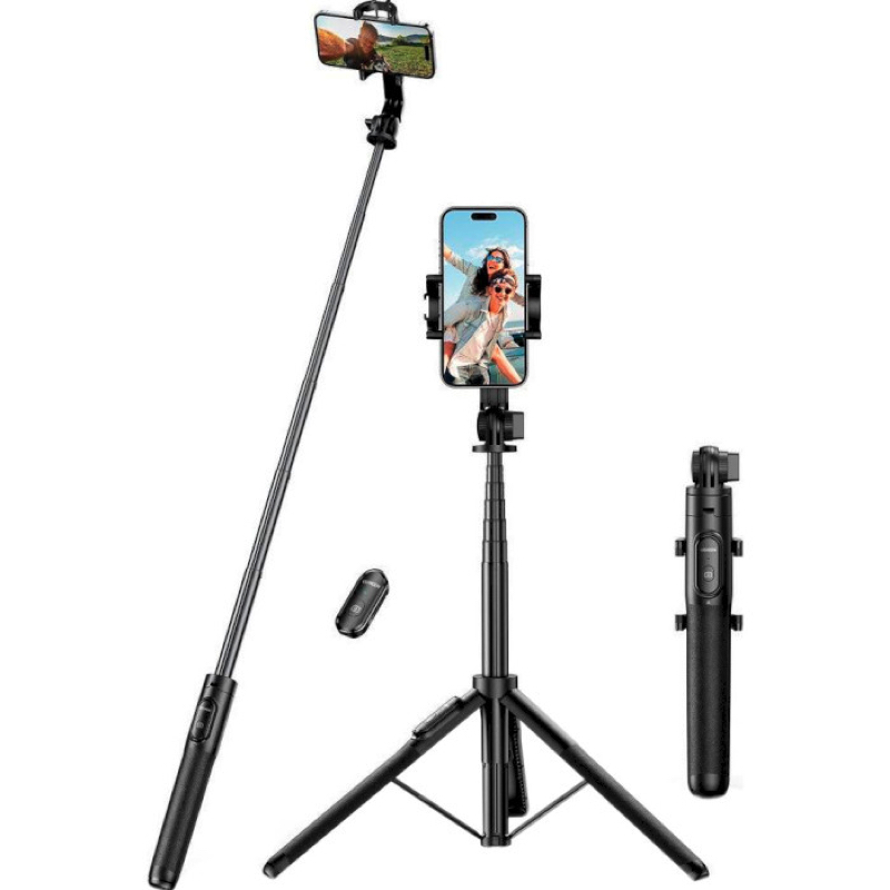 Селфі-трипод UGREEN LP586 Selfie Stick Tripod with Bluetooth Remote(UGR-15062) (UGR-15062)