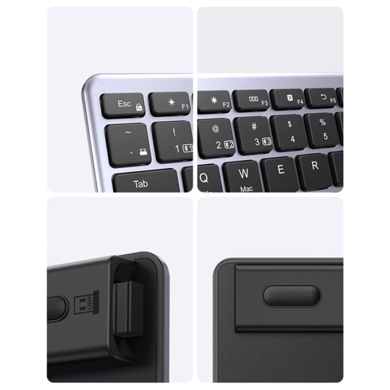 Клавіатура UGREEN KU005 Ultra Slim Wireless Keyboard ENG/ru(UGR-15258) (UGR-15258)