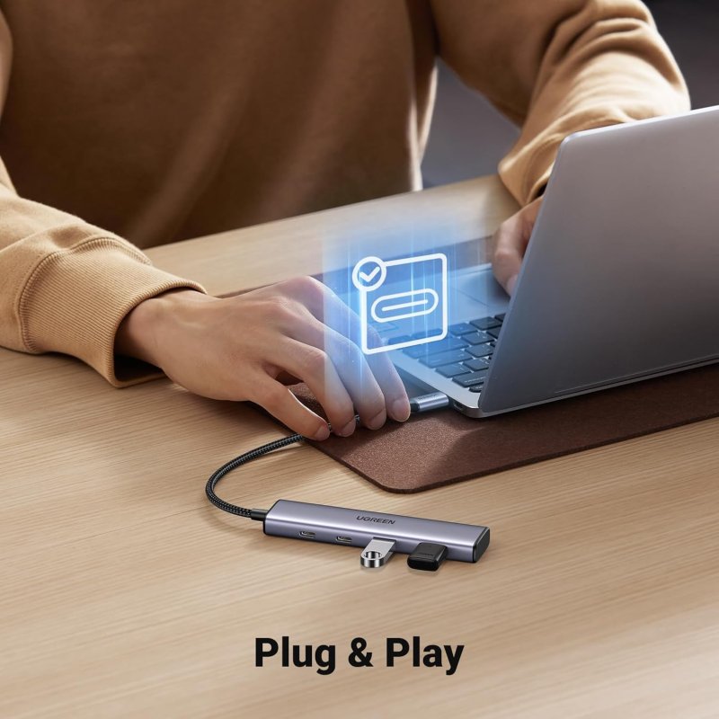 USB-хаб UGREEN 4-Port USB-C Hub (UGR-15395)