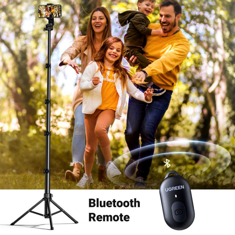 Селфі-трипод UGREEN LP680 Selfie Stick Tripod with Bluetooth Remote(15609) (UGR-15609)