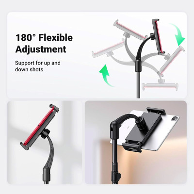 Тримач для телефона UGREEN LP585 Tablet and Phone Tripod Stand (UGR-15647) (UGR-15647) Тримач для телефона UGREEN LP585 Tablet and Phone Tripod Stand (UGR-15647) (UGR-15647)