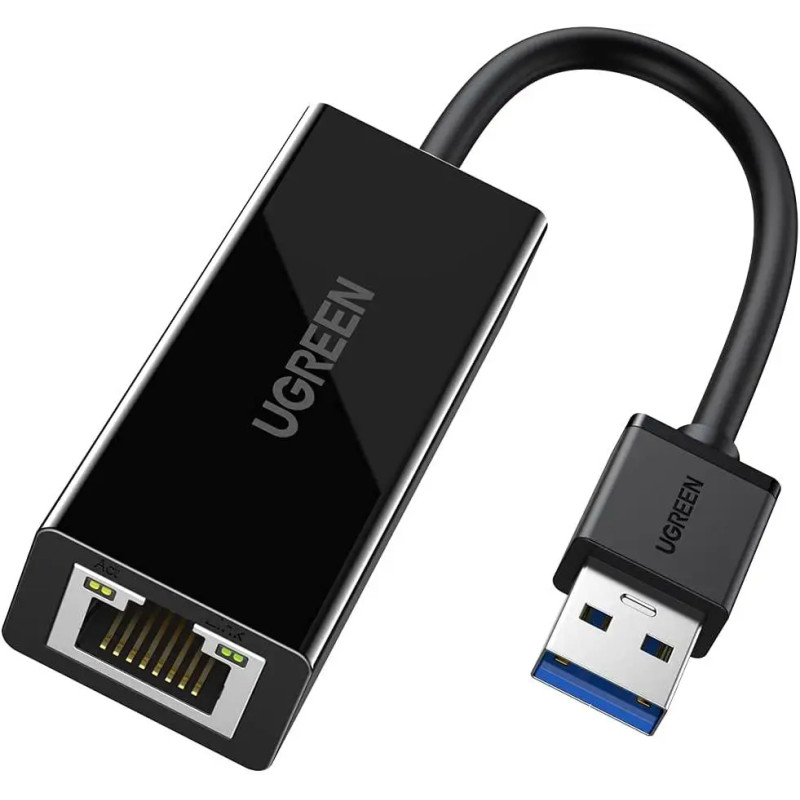 Адаптер UGREEN USB 3.0 Gigabit Ethernet Adapter (Black) (UGR-20256)
