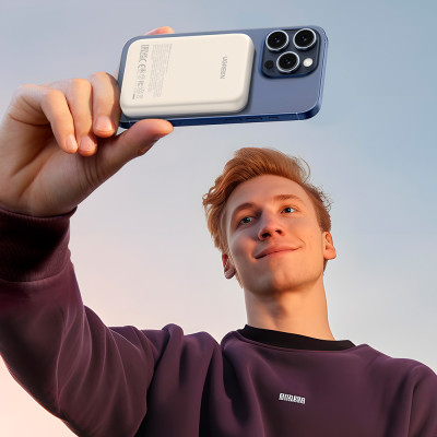 Зовнішній акумулятор UGREEN PB561 10000mAh MIni Magnetic Wireless 20W (UGR-25208)