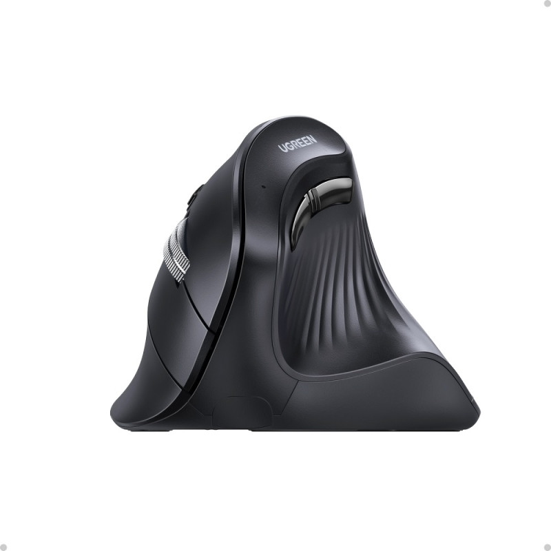 Маніпулятор миша бездротова UGREEN MU008 Multi-mode Vertical Mouse Black (UGR-25444)