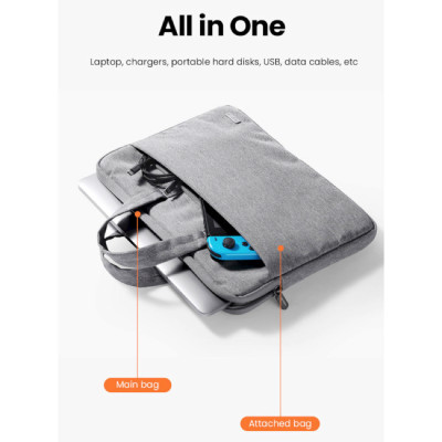 Сумка UGREEN LP437 Laptop Bag 15''-15.9'' (Gray)(UGR-30325) (UGR-30325)