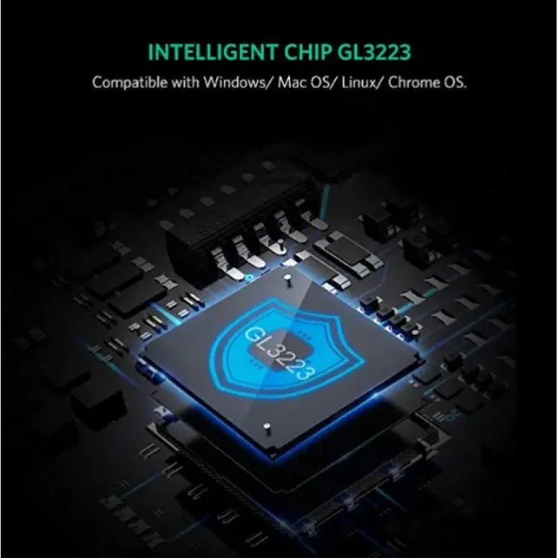 Картрідер UGREEN CR125 USB 3.0 All-in-One Card Reader 50cm(UGR-30333) (UGR-30333)