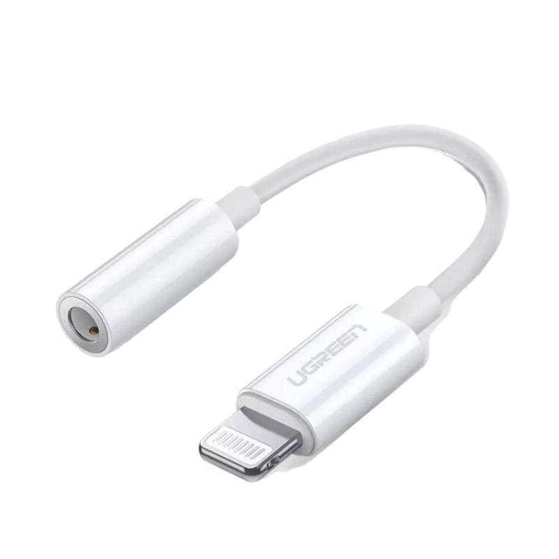 Кабель-перехiдник UGREEN US212 Lightning to 3.5mm Headphone Jack Adapter (UGR-30759)