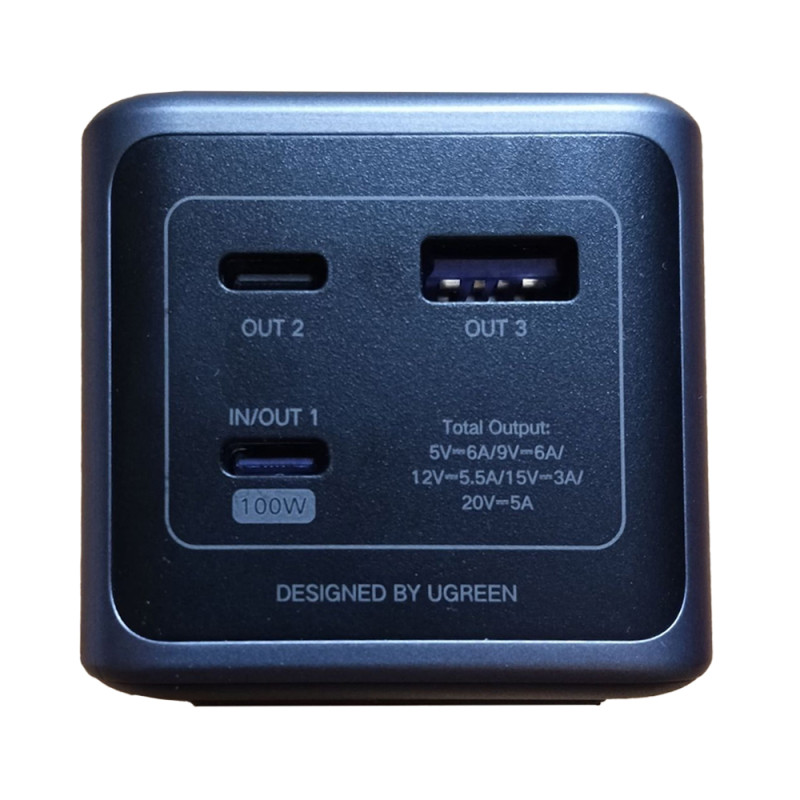 Зовнішній акумулятор UGREEN PB721 20000mAh Quick Charging  130W (UGR-35524B)