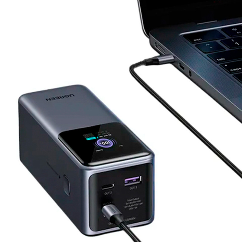 Зовнішній акумулятор UGREEN PB721 20000mAh Quick Charging  130W (UGR-35524B)