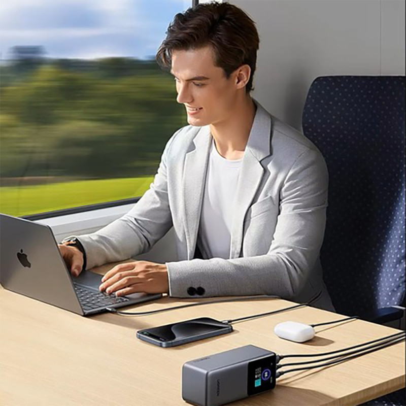 Зовнішній акумулятор UGREEN PB721 20000mAh Quick Charging  130W (UGR-35524B)