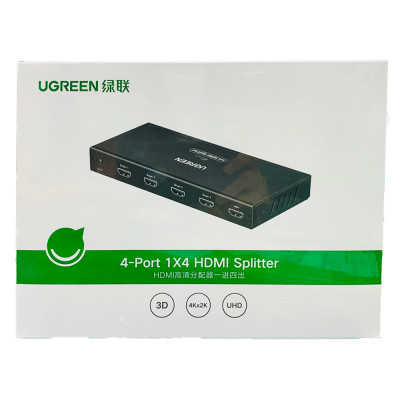 Сплітер UGREEN HDMI Splitter 1 In 4 Out EU (UGR-40202EU) Сплітер UGREEN HDMI Splitter 1 In 4 Out EU (UGR-40202EU)