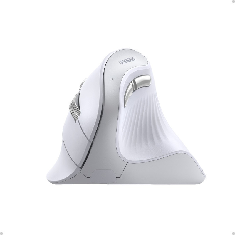 Маніпулятор миша бездротова UGREEN MU008 Multi-mode Vertical Mouse White (UGR-45759)