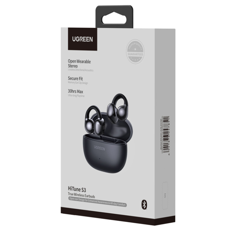 Навушники UGREEN WS209 HiTune S3 True Wireless Earbuds Black (UGR-45785)