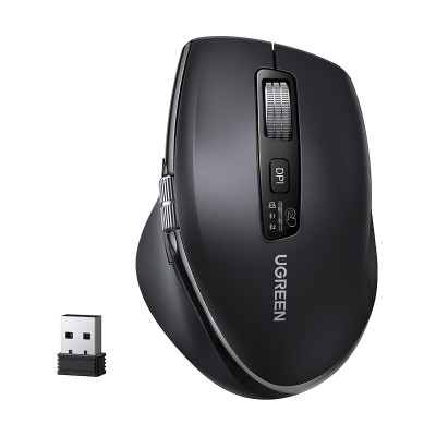 Маніпулятор миша бездротова UGREEN M751 Multi-mode Wireless Mouse Black (UGR-45792)