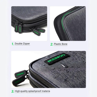 Органайзер UGREEN LP139 Storage Bag (Gray)(UGR-50147) (UGR-50147) Органайзер UGREEN LP139 Storage Bag (Gray)(UGR-50147) (UGR-50147)