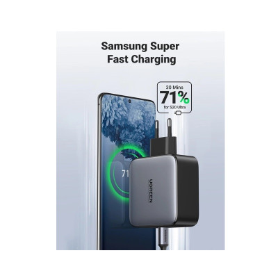 Мережевий зарядний пристрій UGREEN CD254 100W Smart Charger EU(UGR-50327) (UGR-50327) Мережевий зарядний пристрій UGREEN CD254 100W Smart Charger EU(UGR-50327) (UGR-50327)