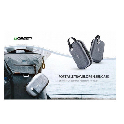 Органайзер UGREEN LP152 Travel Storage Case (Gray)(UGR-50903) (UGR-50903)