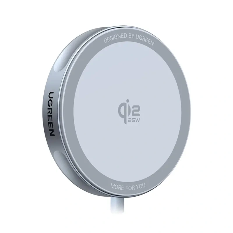 Бездротовий зарядний пристрій UGREEN W753 25W Magnetic Wireless Charger Starlight Blue (UGR-55959)