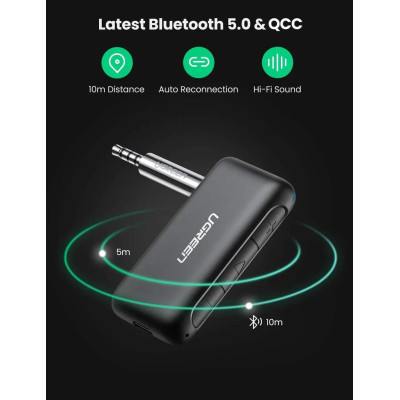 Bluetooth-ресивер UGREEN CM276 Bluetooth 5.0 Receiver Audio Adapter (UGR-70303)