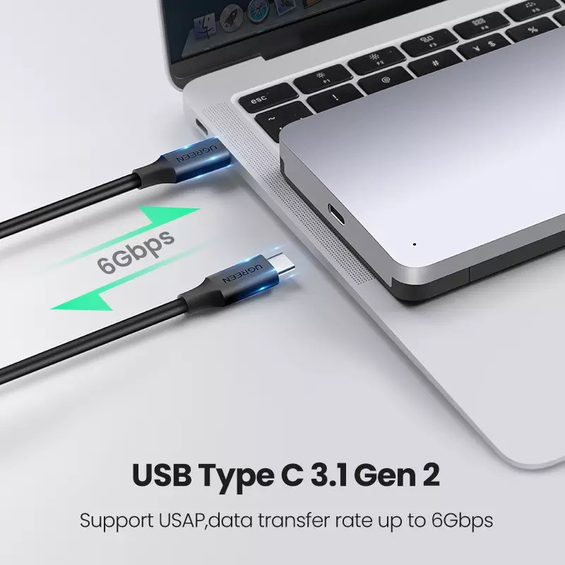Зовнішня кишеня для накопичувача UGREEN CM300 2.5-Inch SATA External Hard Drive Enclosure(UGR-70499) (UGR-70499)