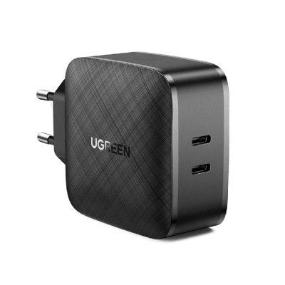 Мережевий зарядний пристрій UGREEN CD216 PD Fast Charger EU (Black) (UGR-70867) 66W (UGR-70867)