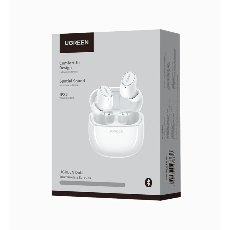 Навушники UGREEN WS220 Dots white (UGR-75627)