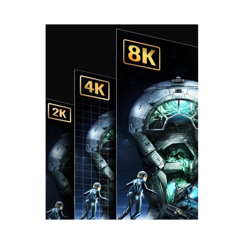 Кабель UGREEN DP115 DisplayPort to HDMI 8K Cable 2m(UGR-80397) (UGR-80397)