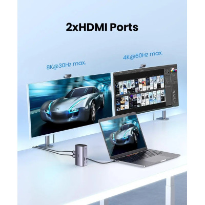 USB-хаб Ugreen USB-C Multifunctional Docking Station(13-in-1) (UGR-90325)