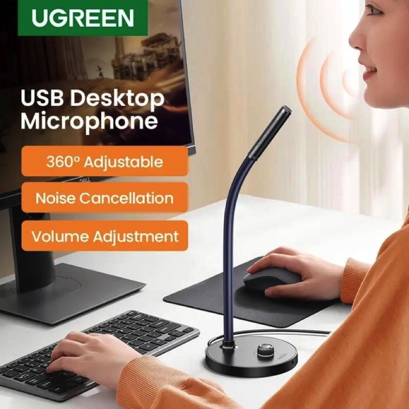Настільний мікрофон UGREEN CM564 Desktop USB Microphone(UGR-90416) (UGR-90416)