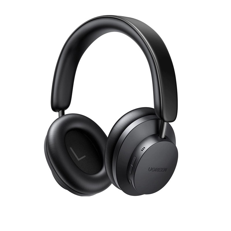Бездротові накладні навушники UGREEN HP106 HiTune Max3 Hybrid Active Noise-Cancelling Headphones (Black) (UGR-90422)