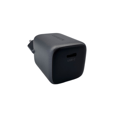 Мережевий зарядний пристрій UGREEN CD319 USB-C GaN Fast Charger 30W EU (Space Gray)(UGR-90666) (UGR-90666)