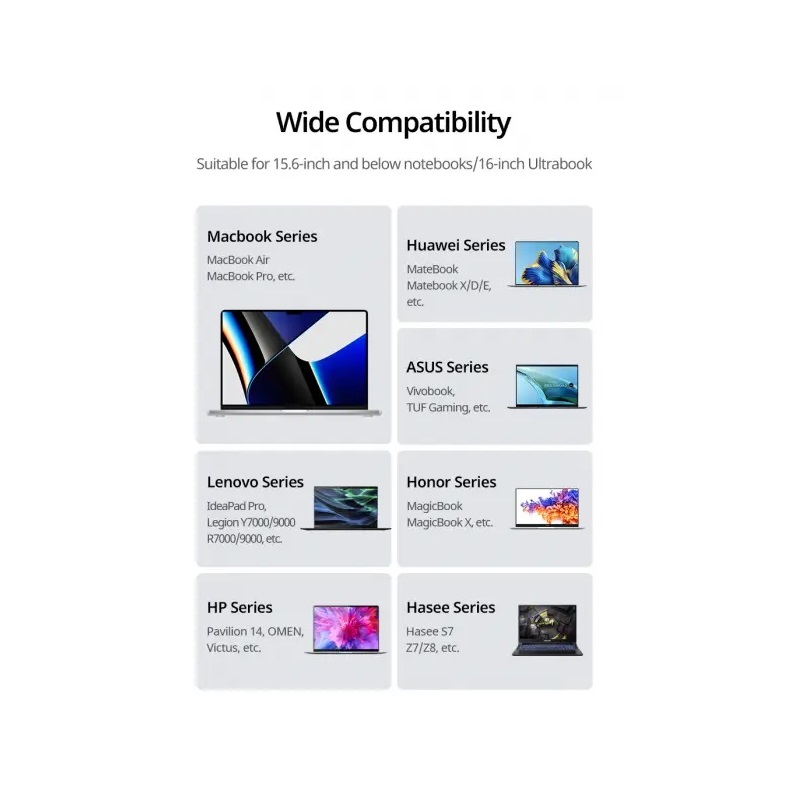 Рюкзак UGREEN LP664 Laptop Backpack B02 Dark Grey (Up to 15.6'')(UGR-90798) (UGR-90798)