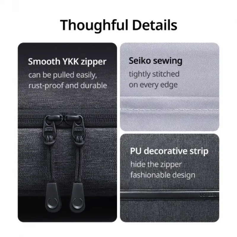 Рюкзак UGREEN LP664 Laptop Backpack B02 Dark Grey (Up to 15.6'')(UGR-90798) (UGR-90798)